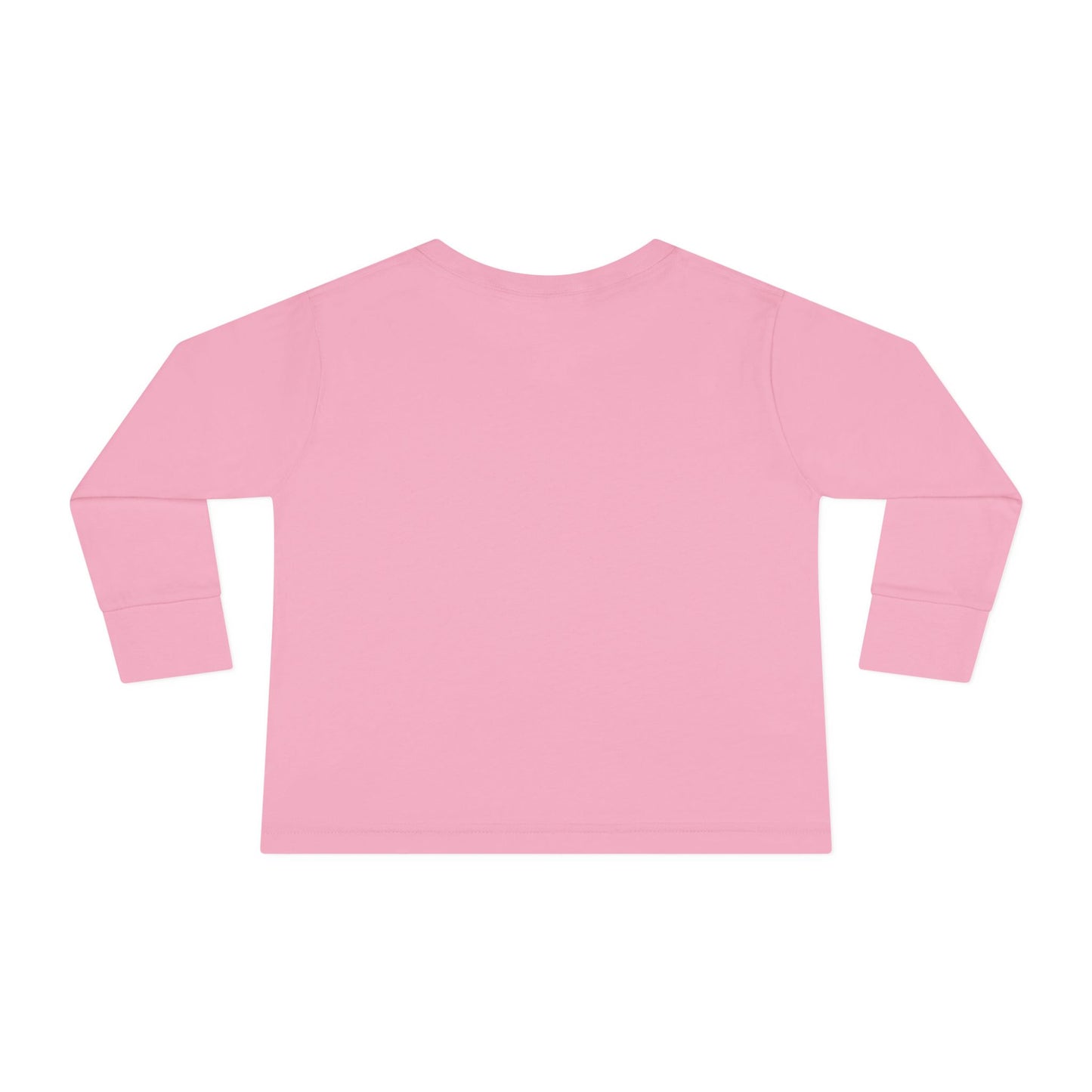 Toddler Long Sleeve Tee — Pink Pastel Unicorn Graphic Shirt