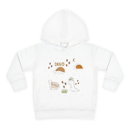 Playful Pastel Dino Friends Hoodie for Babies & Toddlers