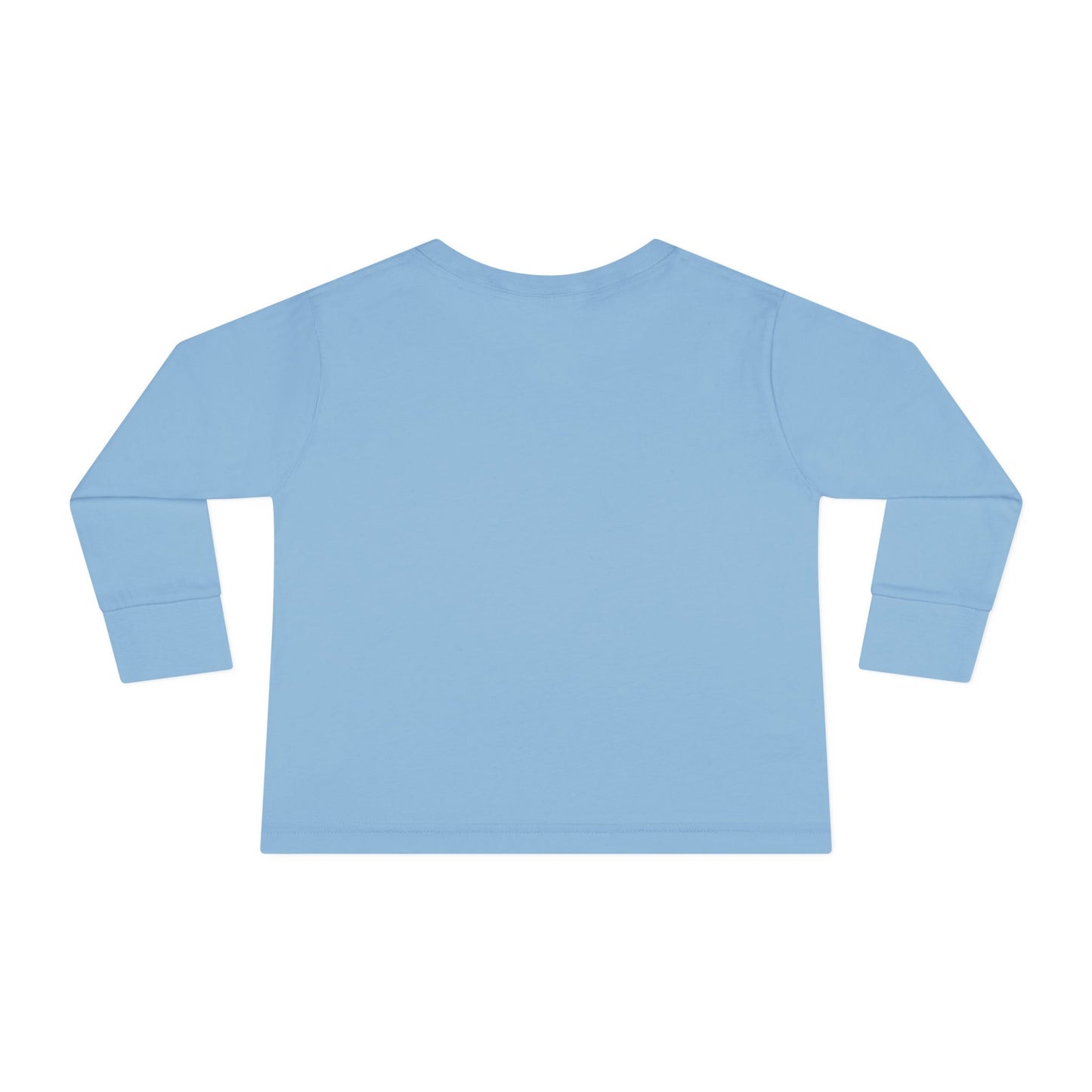 Toddler Long Sleeve Tee - Gentle Dino Buddy Minimalist Kids Shirt