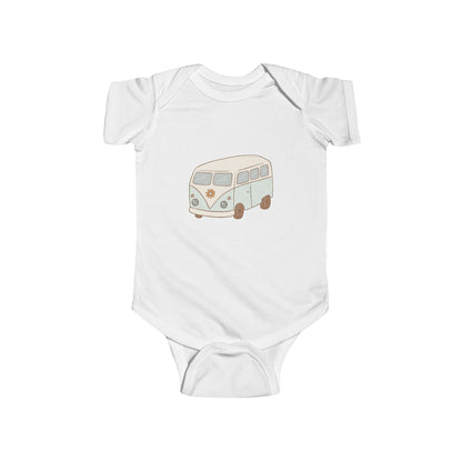 Vintage Camper Baby Bodysuit - Retro Van Infant Onesie