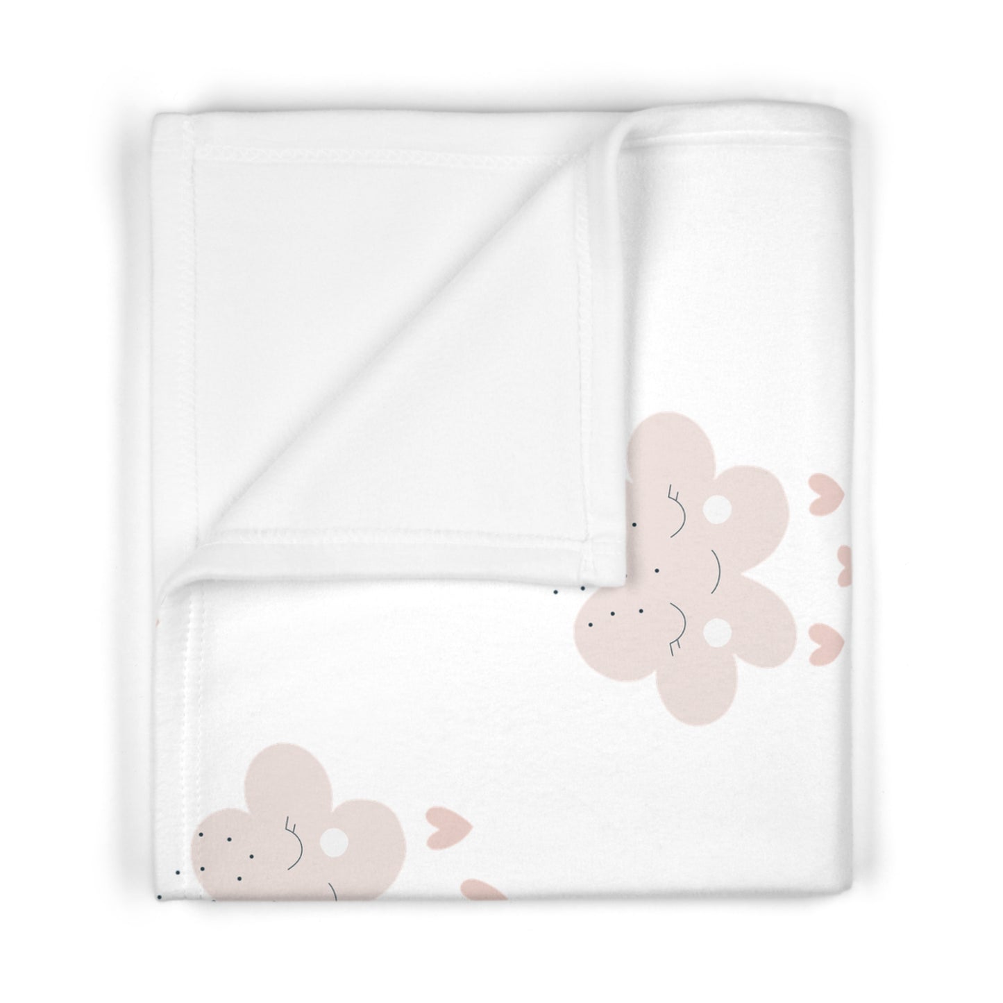 Baby Blanket - Pink Cloud Cuddle Blanket for Babies