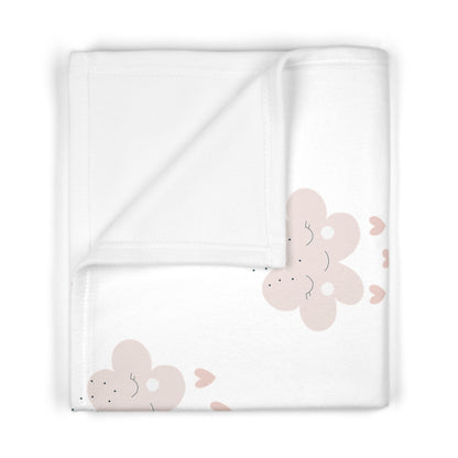 Baby Blanket - Pink Cloud Cuddle Blanket for Babies