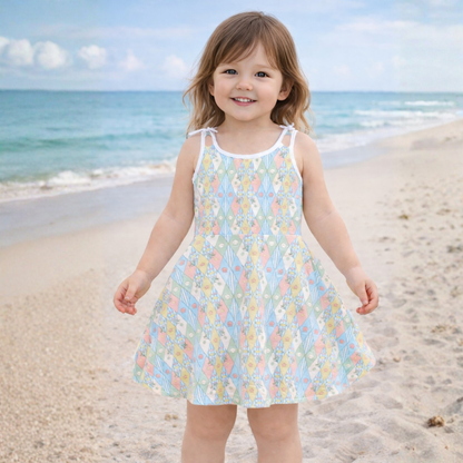 Australian Diamond Print Sundress Easy Breezy Wear